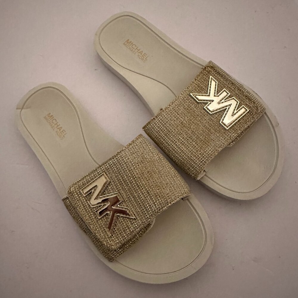 Michael Michael Kors  Slide Sandals Size 7/7.5 (length 9.5")
